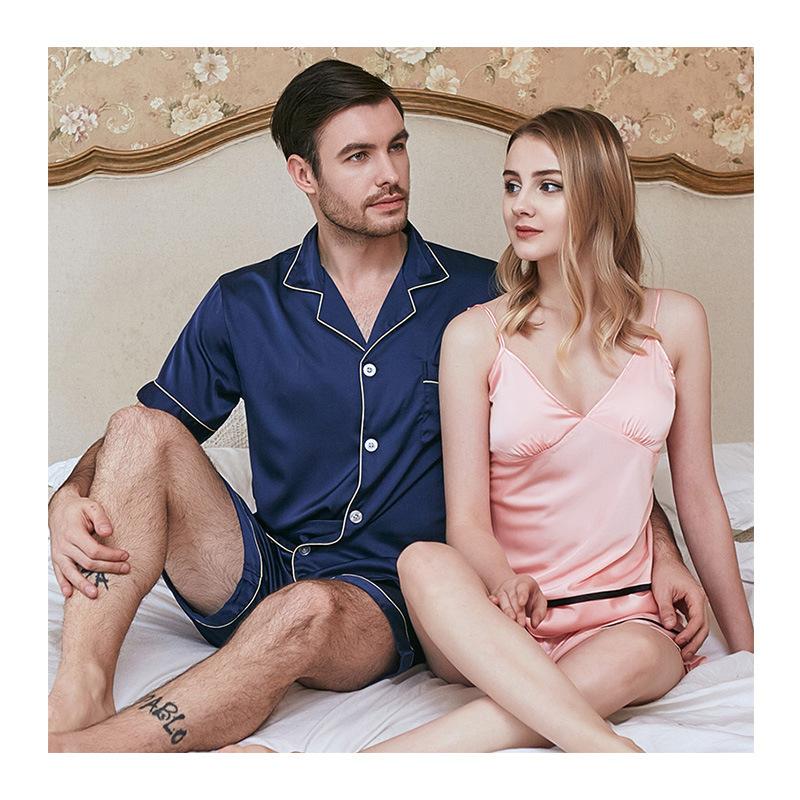 Short Couple Pajamas Sets