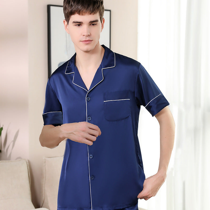 Luxurious Men's Satin Pajamas