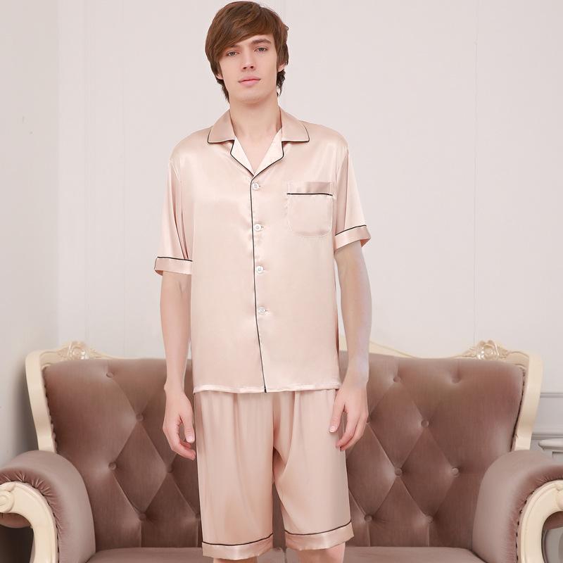 Satin Couple Short Pajama Set