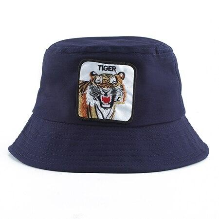 Fishing Hat Shark Embroidery Animal Hip Hop Cap Bob Hat chapeau
