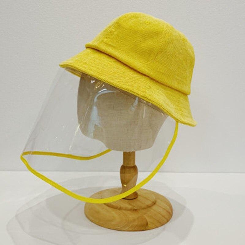 Kids bucket hat Anti-dust and anti-fog anti Coronavirus hat Parent-child hat fisherman women outdoor Protective Mask