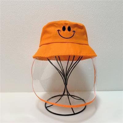 Kids bucket hat Anti-dust and anti-fog anti Coronavirus hat Parent-child hat fisherman women outdoor Protective Mask