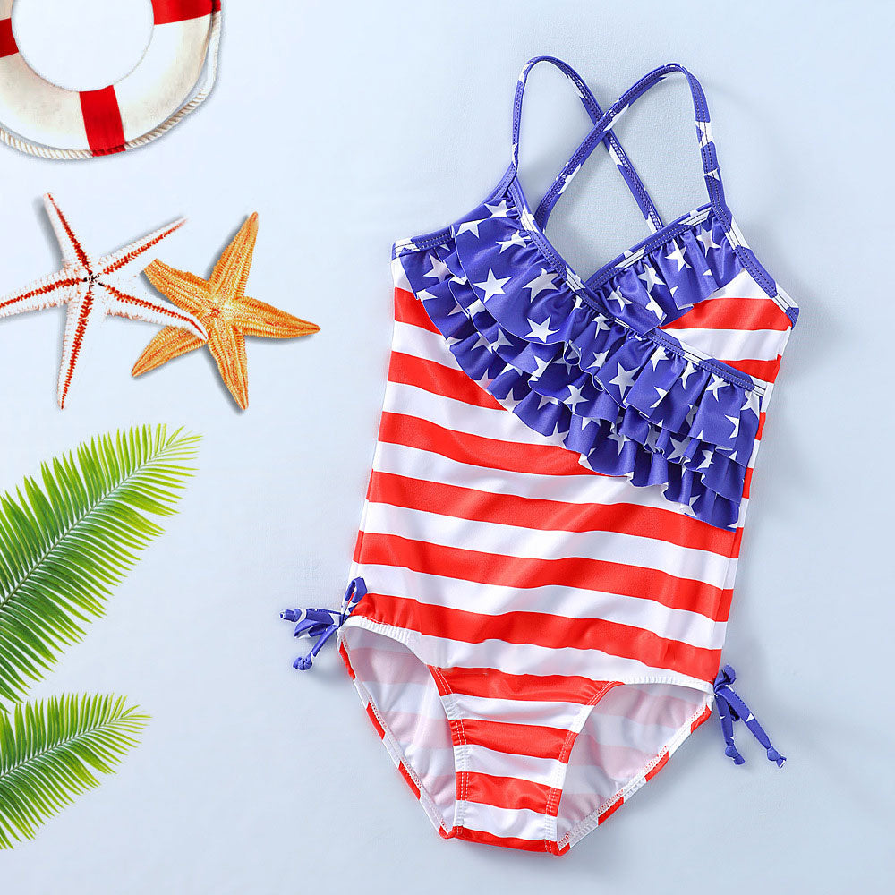 Mom and Me 4th of july Swimwear