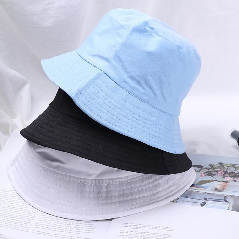 Foldable Bucket Hat Unisex Outdoor Sunscreen Cotton Fishing Hunting Cap