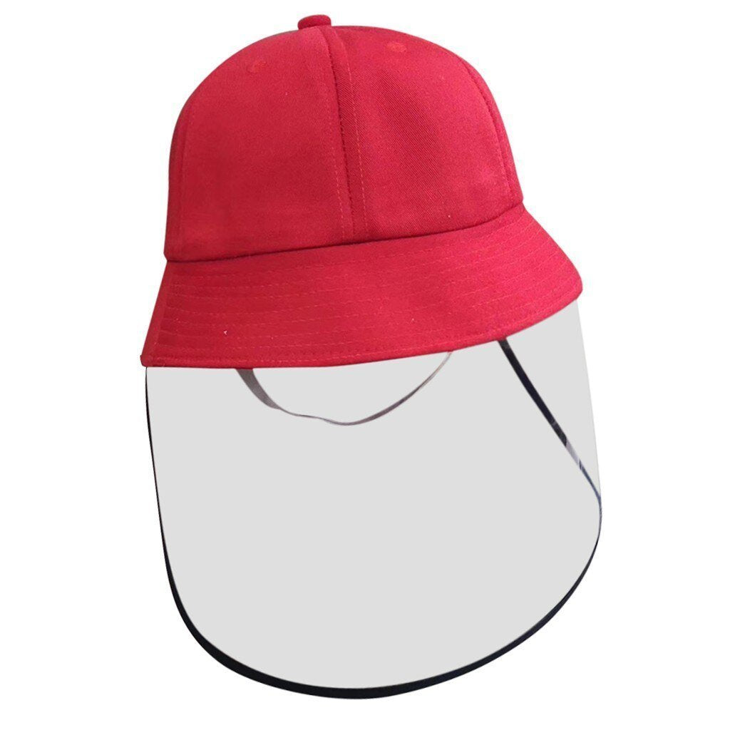 Kids Anti-virus Mask Bucket Hat Kids Protective Cap With Face Mask Kids Hat For Girls Boys Prevent Wind Sand Spittle Child Cap