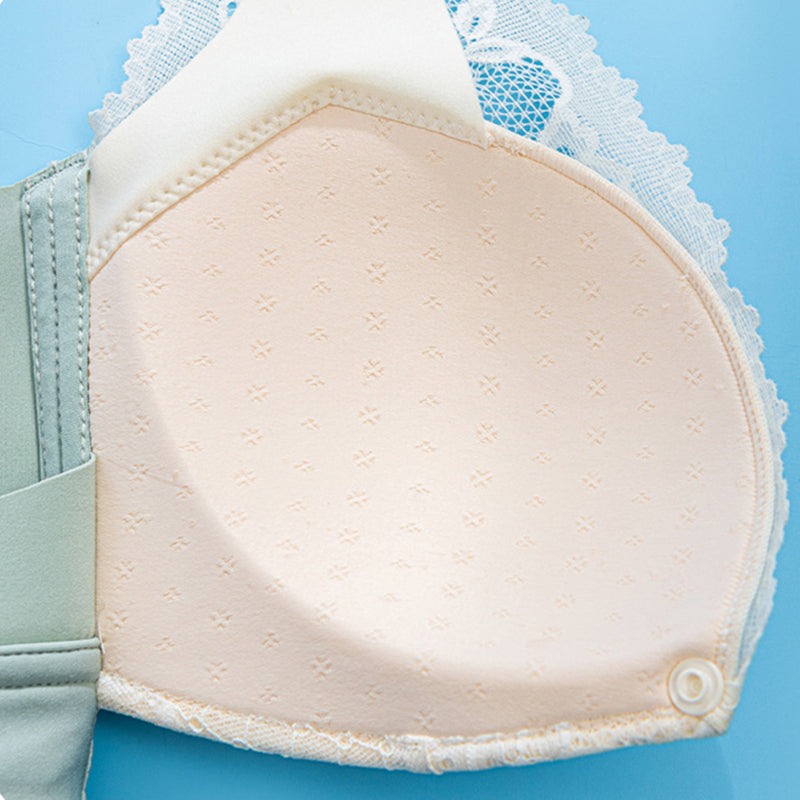 Maternity Underwear Front Buckle Nursing Bra Without Steel Rings 22-32