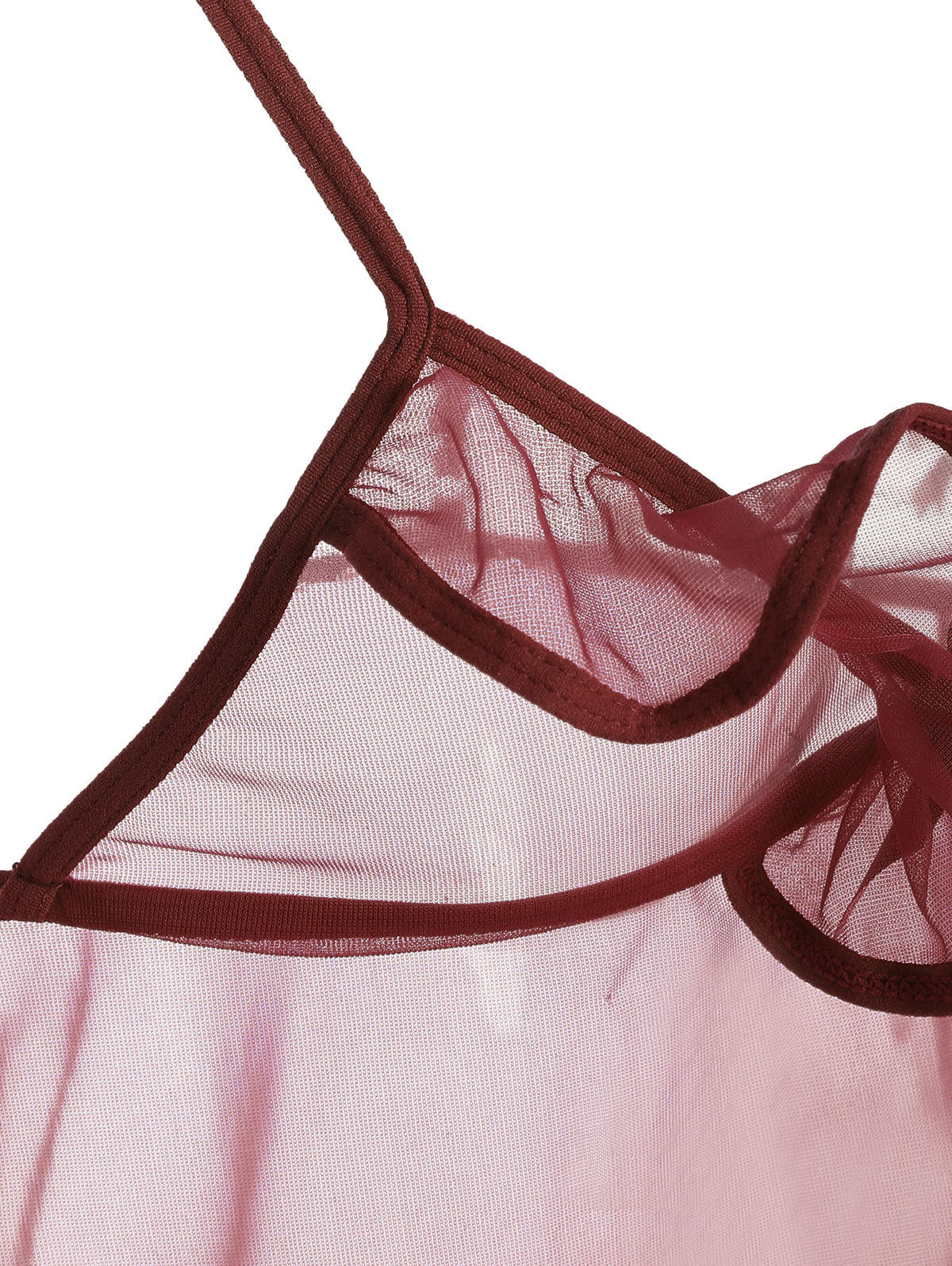 Women Bow Knot See Through Exotic Lingerie 3243