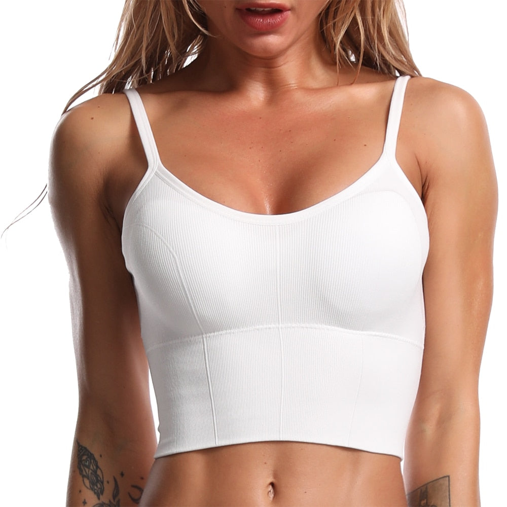 Women's Tube Top Girls Bralette Seamless Sports Bra without Underwire